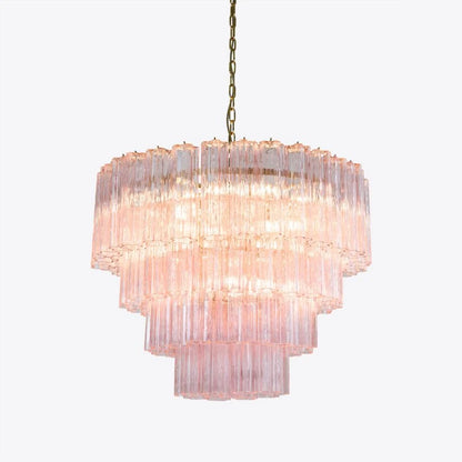 Treviso Fluted Glass Chandelier