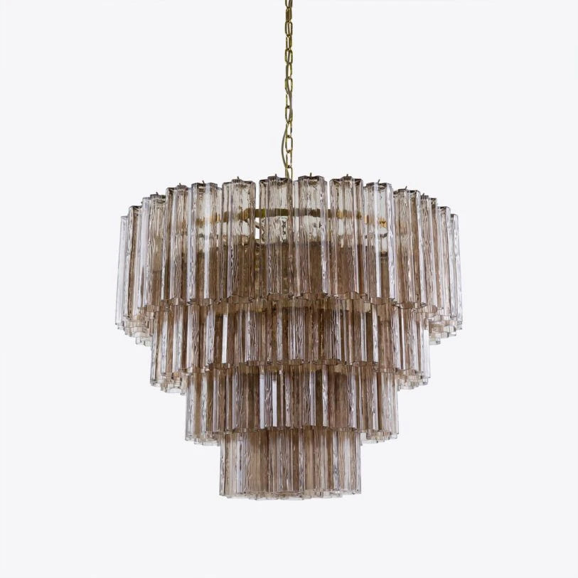 Treviso Fluted Glass Chandelier
