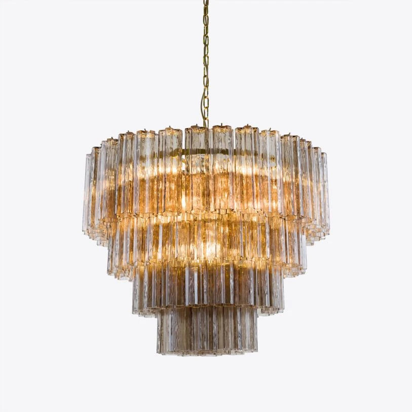 Treviso Fluted Glass Chandelier