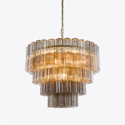 Treviso Fluted Glass Chandelier