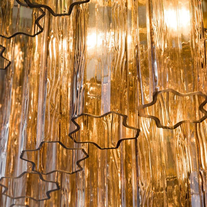 Treviso Fluted Glass Chandelier