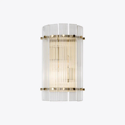 San Francisco Ribbed Glass Wall Light