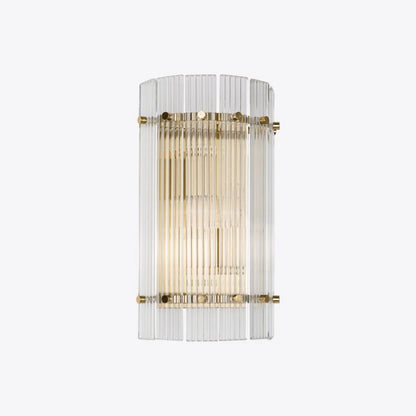 San Francisco Ribbed Glass Wall Light