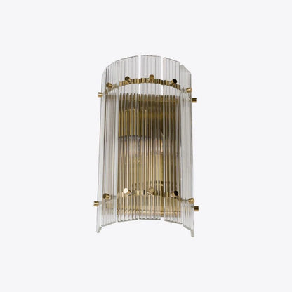 San Francisco Ribbed Glass Wall Light