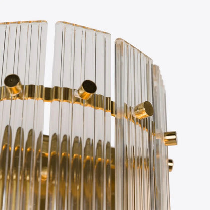 San Francisco Ribbed Glass Wall Light