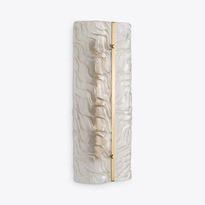 Diablo Textured Glass Wall Light