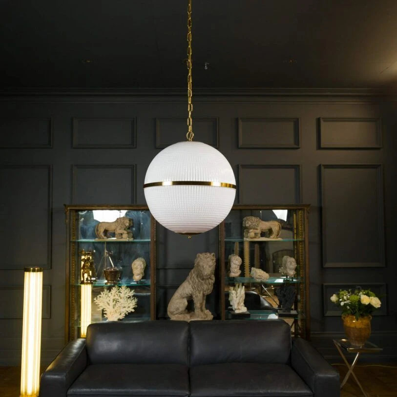 Parisian Glass Globe Pendant