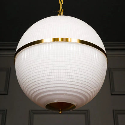 Parisian Glass Globe Pendant