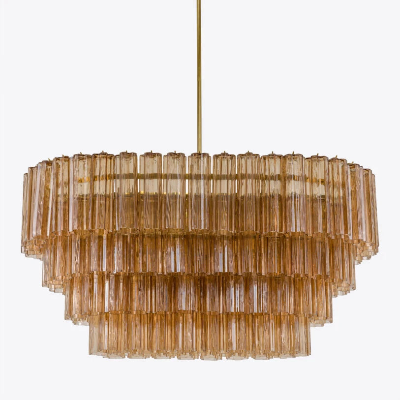Treviso Dining Fluted Glass Chandelier