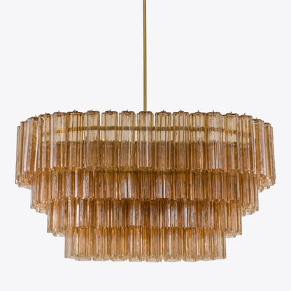 Treviso Dining Fluted Glass Chandelier