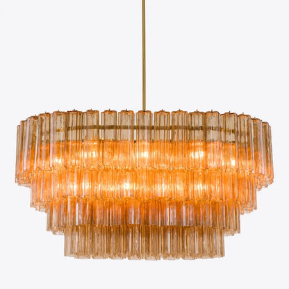 Treviso Dining Fluted Glass Chandelier