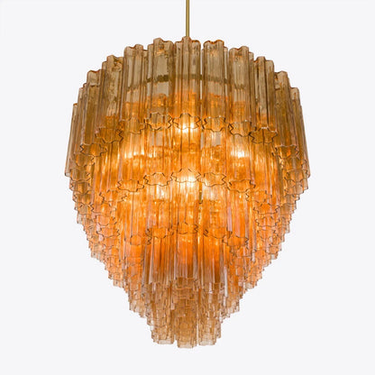Treviso Dining Fluted Glass Chandelier