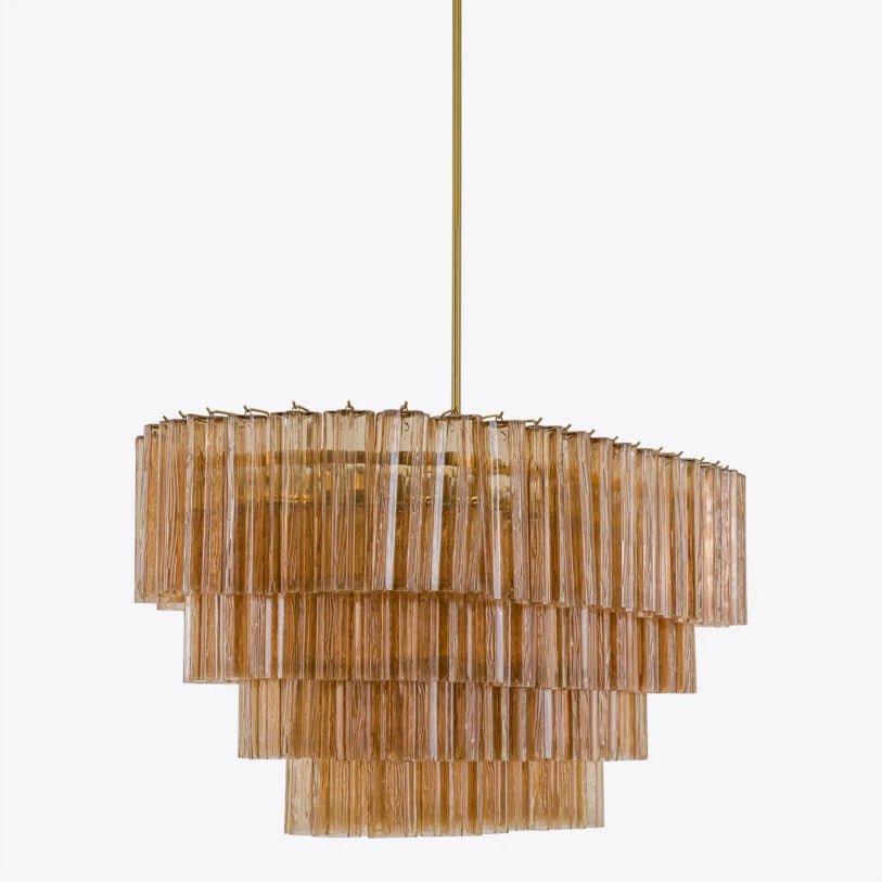 Treviso Dining Fluted Glass Chandelier