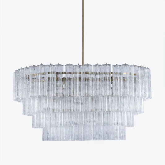 Treviso Dining Fluted Glass Chandelier