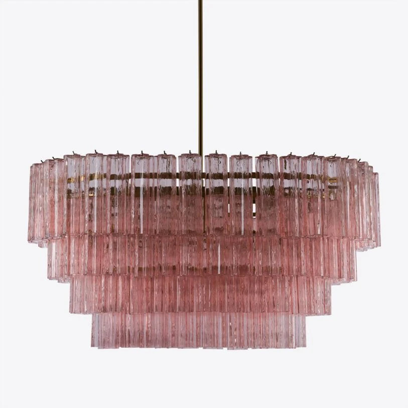 Treviso Dining Fluted Glass Chandelier