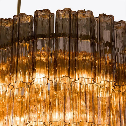 Treviso Dining Fluted Glass Chandelier