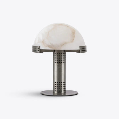 Bronx Alabaster Mushroom Table Lamp