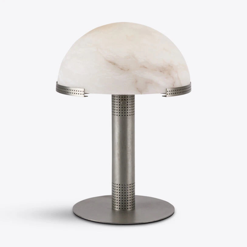 Bronx Alabaster Mushroom Table Lamp