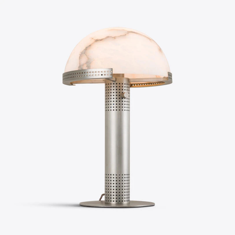 Bronx Alabaster Mushroom Table Lamp