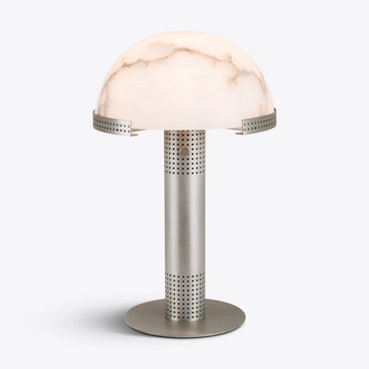 Bronx Alabaster Mushroom Table Lamp