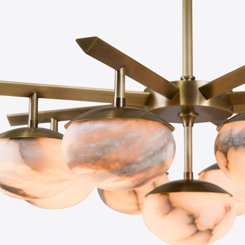 Asterix Alabaster Chandelier
