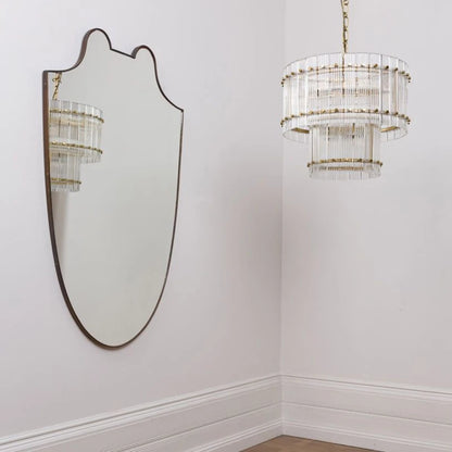 San Francisco Double Tier Glass Chandelier