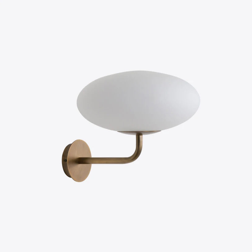 Theo Opal Glass Wall Light