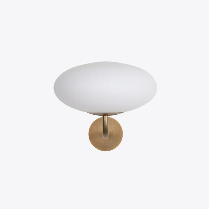 Theo Opal Glass Wall Light