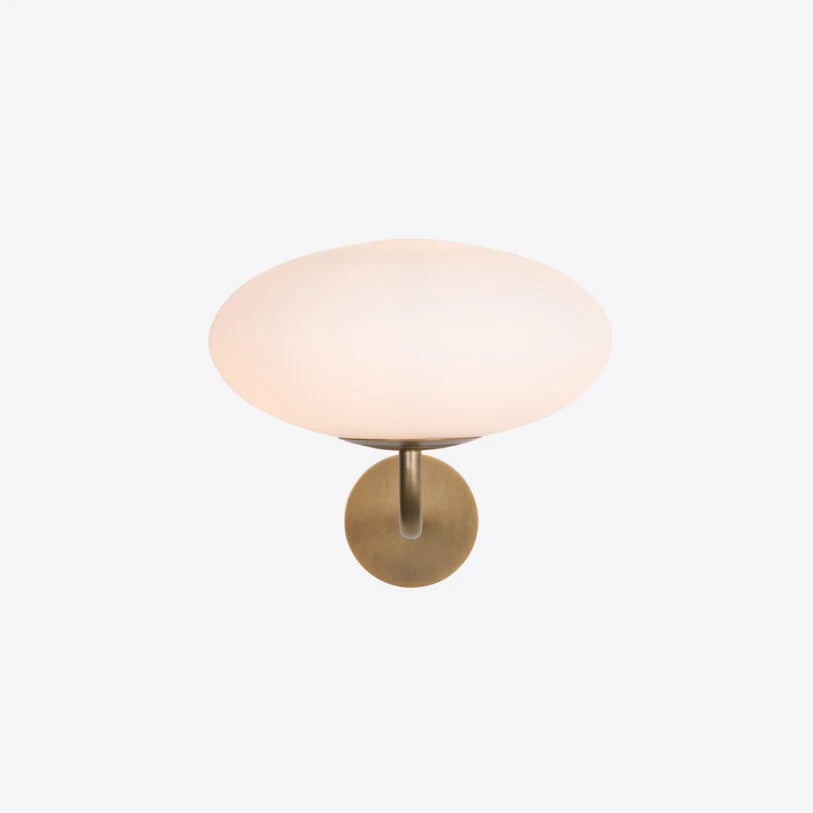Theo Opal Glass Wall Light