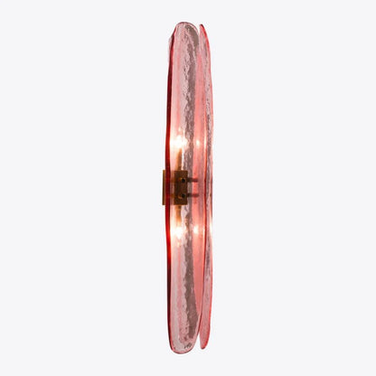 Dahlia Curved Glass Wall Light