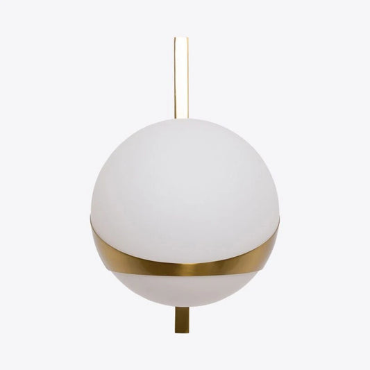 Lucca Opal Glass Globe Wall Light