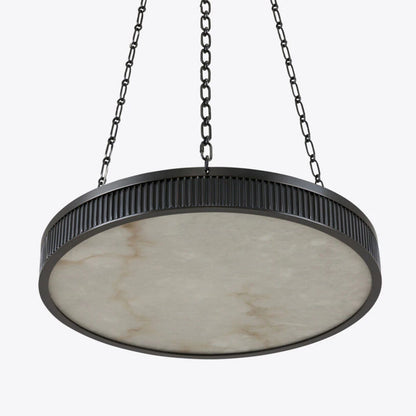 Chaplin Alabaster Plafonnier Chandelier