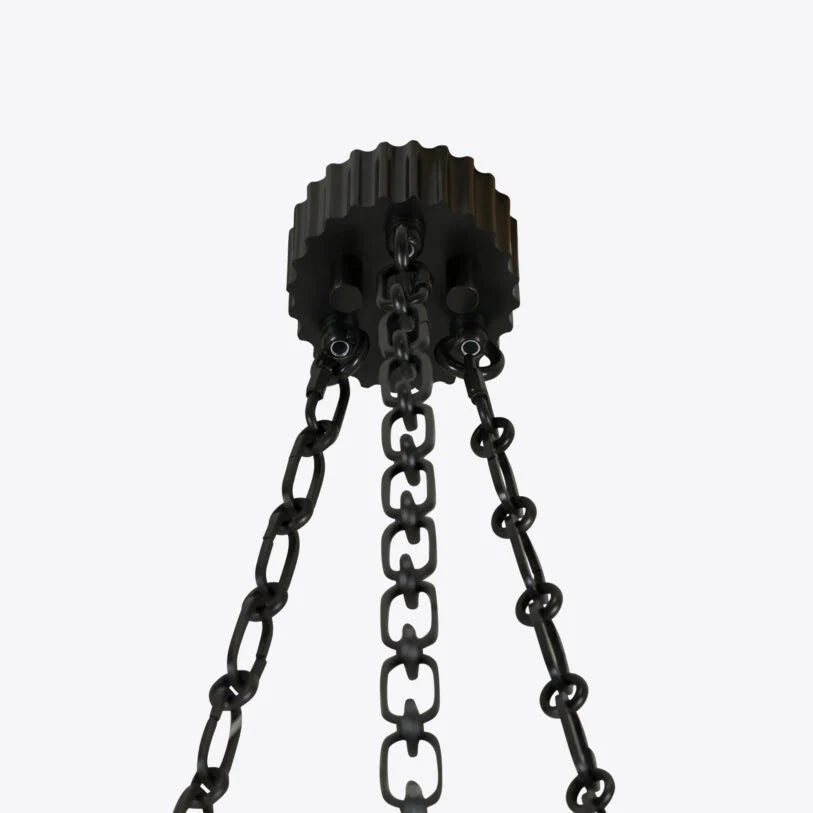 Chaplin Alabaster Plafonnier Chandelier