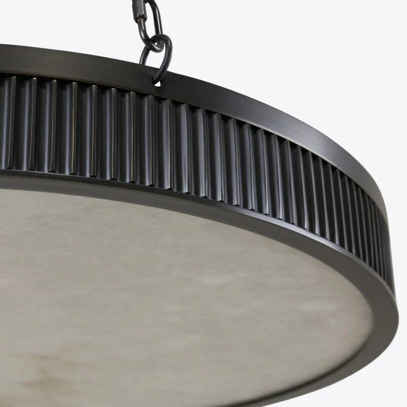 Chaplin Alabaster Plafonnier Chandelier