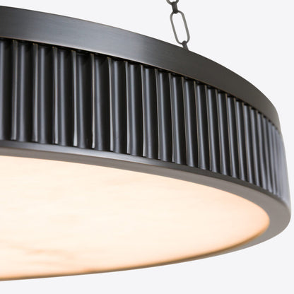 Chaplin Alabaster Plafonnier Chandelier