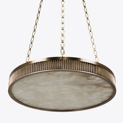 Chaplin Alabaster Plafonnier Chandelier