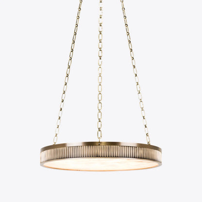 Chaplin Alabaster Plafonnier Chandelier