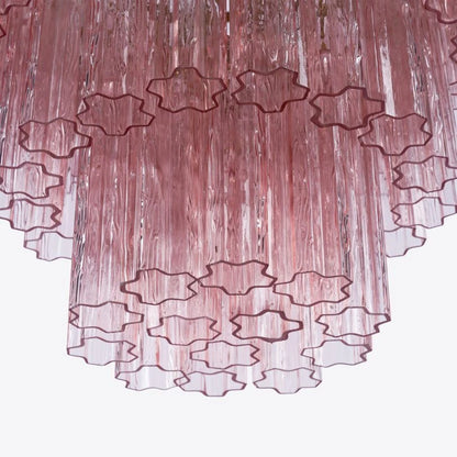 Freccia Treviso Fluted Glass Chandelier