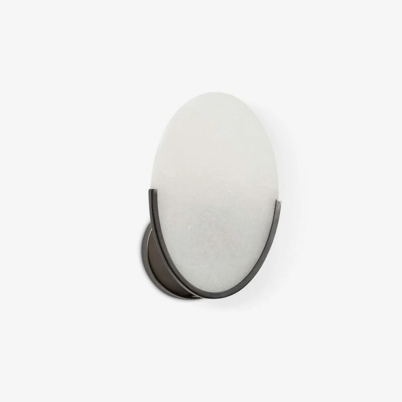 Mosman Disc Alabaster Wall Light