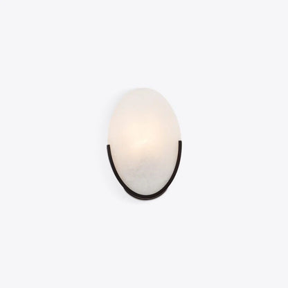 Mosman Disc Alabaster Wall Light
