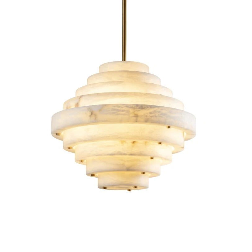 Neptune Alabaster Chandelier