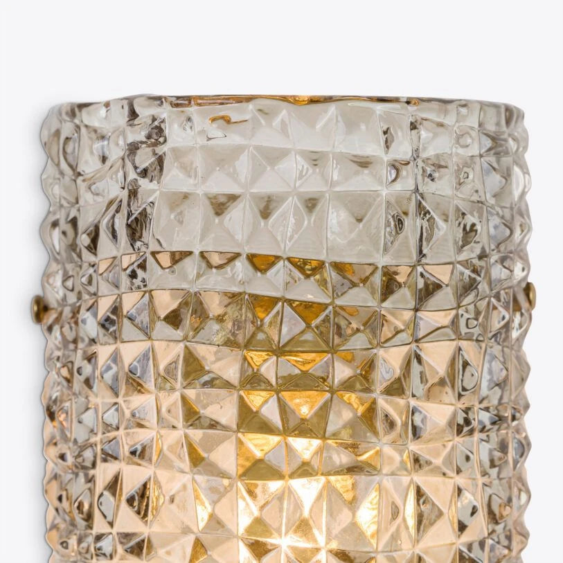Torino Textured Glass Wall Light