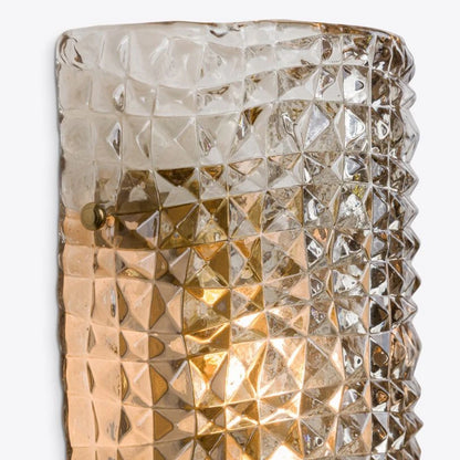 Torino Textured Glass Wall Light