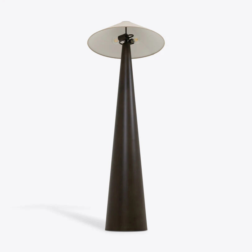 Icon Floor Lamp with Fabric Shade