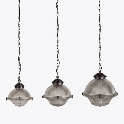 Sloane Prismatic Glass Pendant