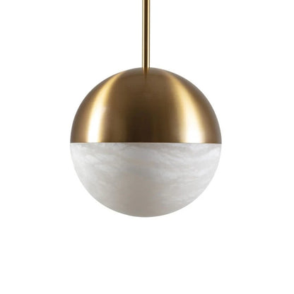 Ceres Alabaster Globe Pendant