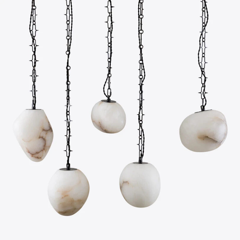 Drake Alabaster Cluster Pendant