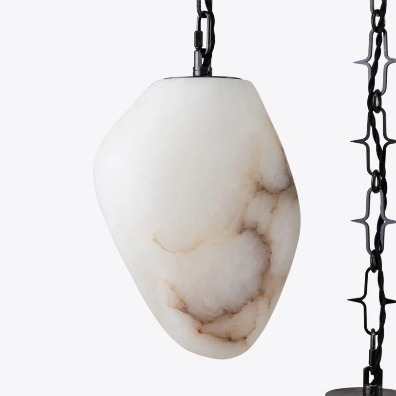 Drake Alabaster Cluster Pendant