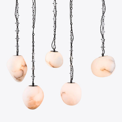 Drake Alabaster Cluster Pendant