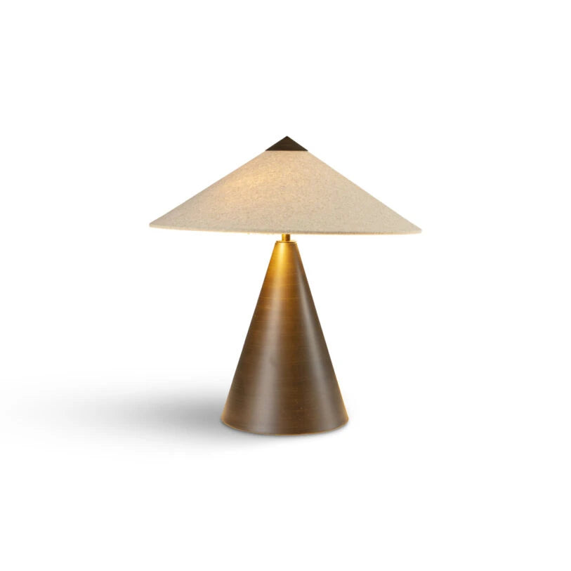 Icon Table Lamp with Fabric Shade